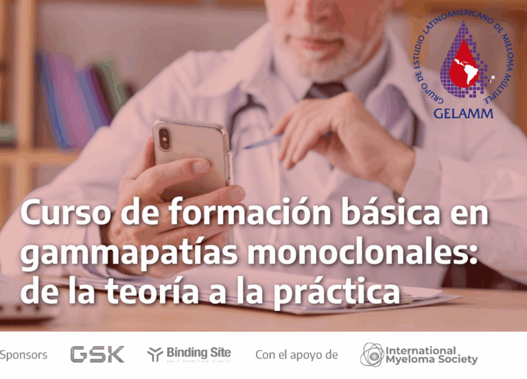 Curso de formación básica en gammapatías monoclonales: de la teoría a la práctica